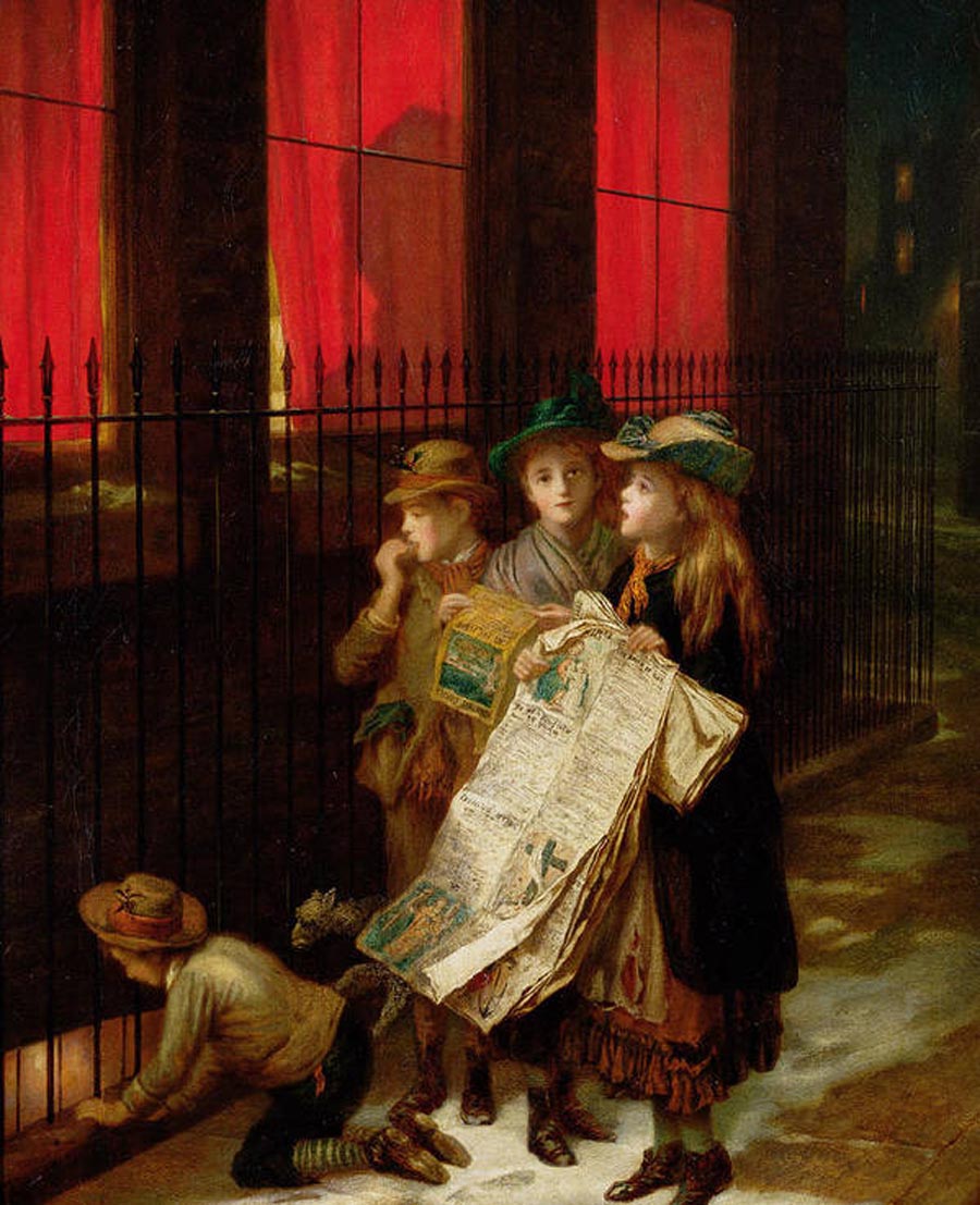 Augustus Edward Mulready painting
